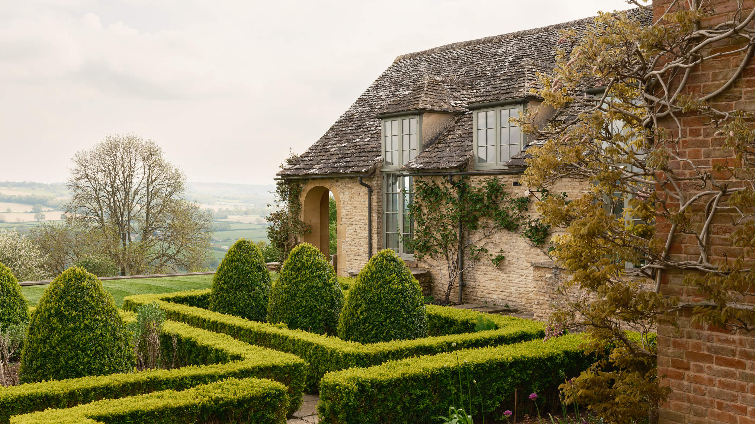 UK family home with a neat, weatherproof roof ridge