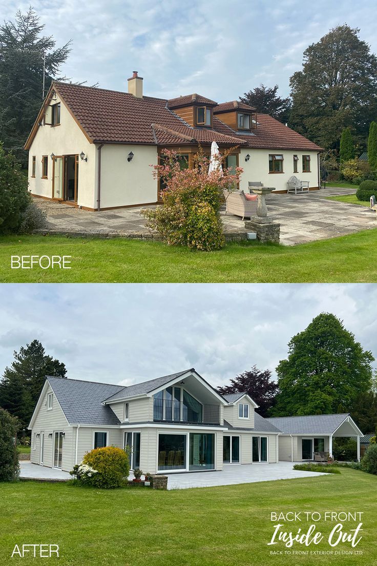 UK bungalow with neat soffits and roofline